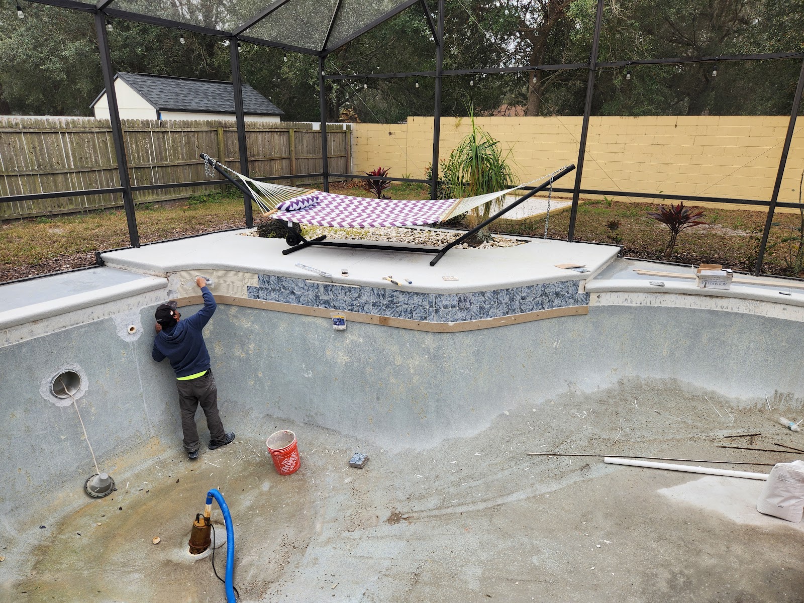 All Phase Pool Remodeling pool project — customer photo