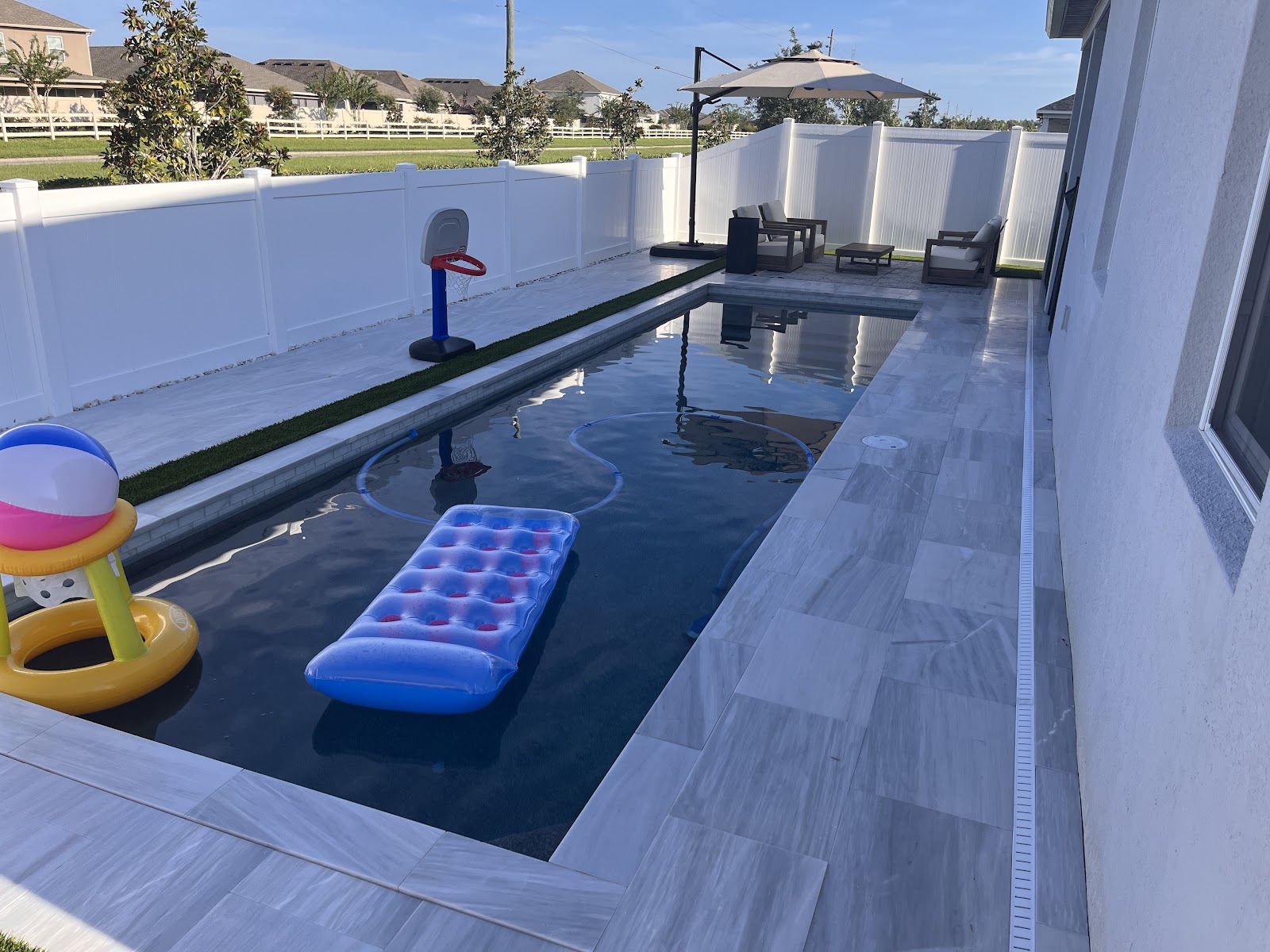 All Seasons Pools outdoor pool installation
