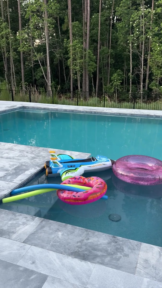 Anthony & Sylvan Pools custom inground pool build