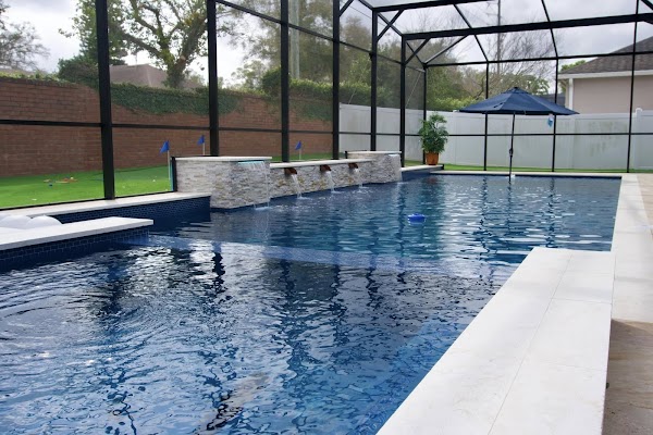 Artesian Pools Of Orlando outdoor pool installation