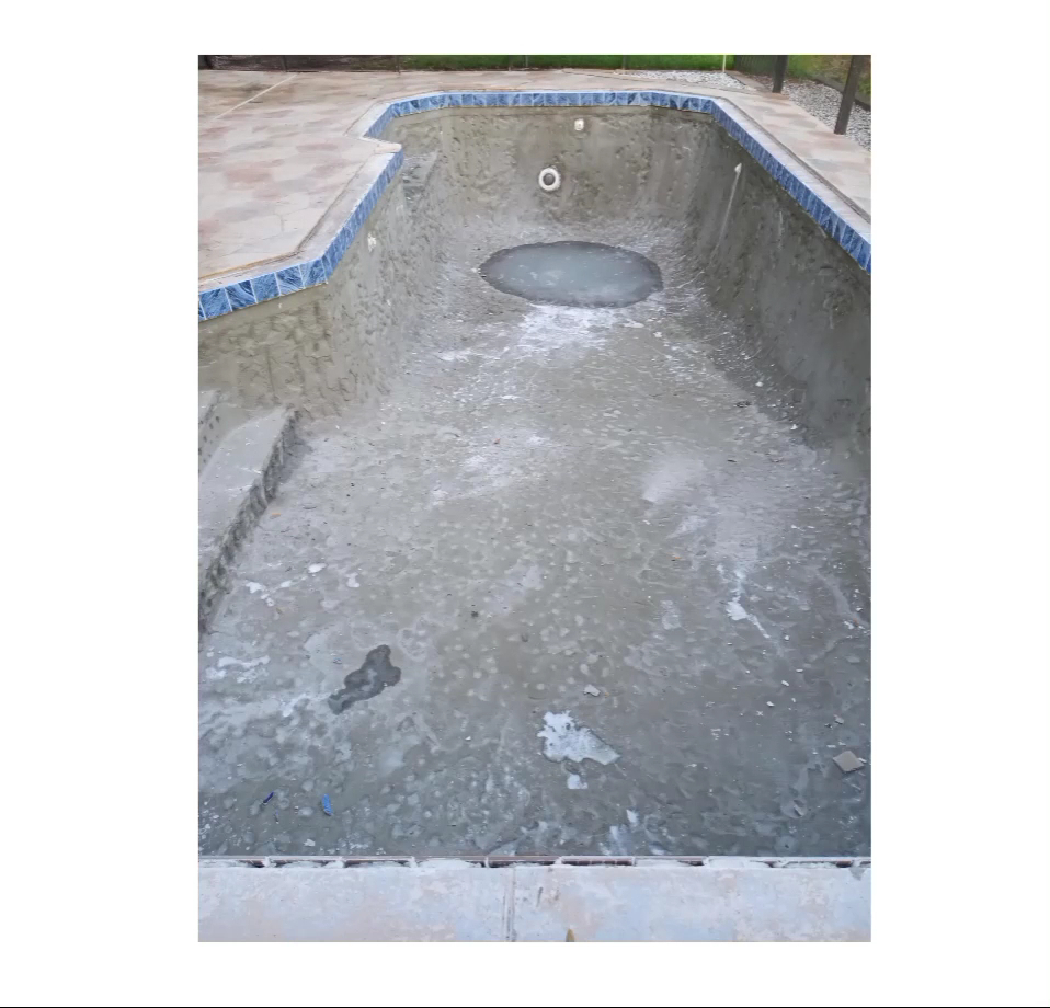 Atlantis Pool Service custom inground pool build