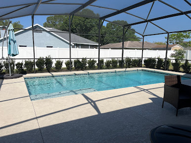 Blue Dream Pools completed pool and spa work