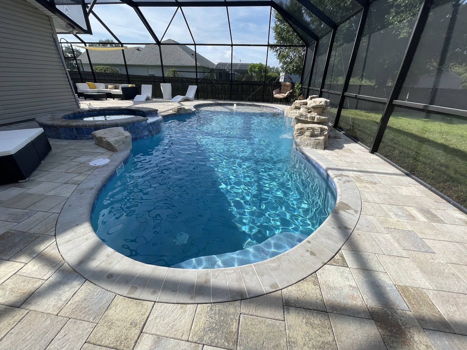 Bluescape Pools & Spas Florida pool contractor work