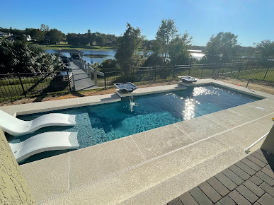 Bowles Custom Pools & Spas, Inc. custom inground pool build