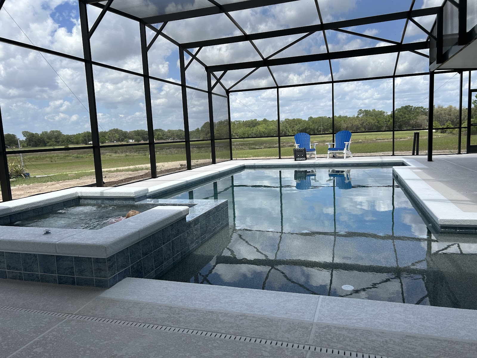Bowles Custom Pools & Spas, Inc. completed pool and spa work