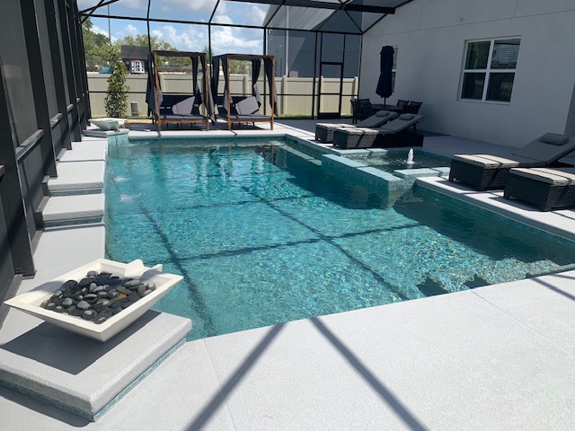 Bowles Custom Pools & Spas, Inc. pool project — customer photo