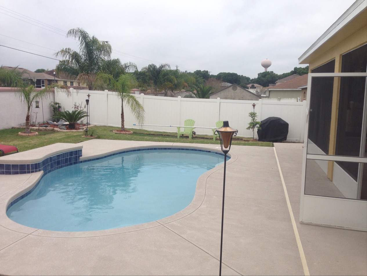 Caribbean Pools completed pool and spa work