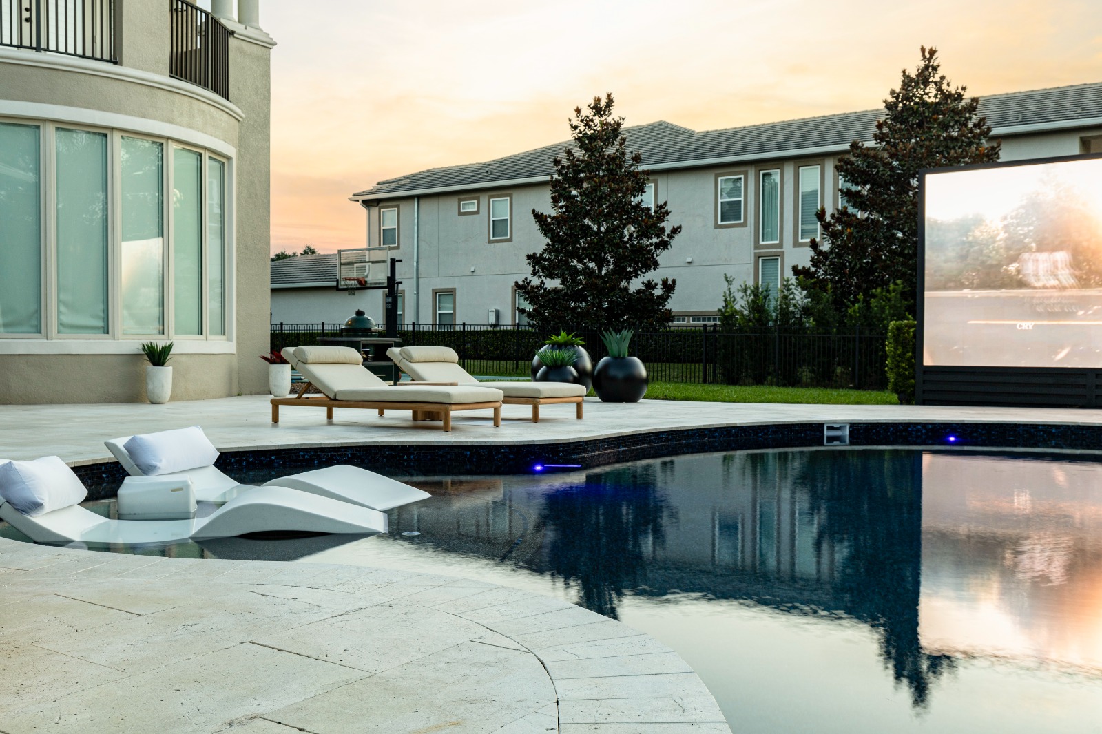 Deeply Pools outdoor pool installation