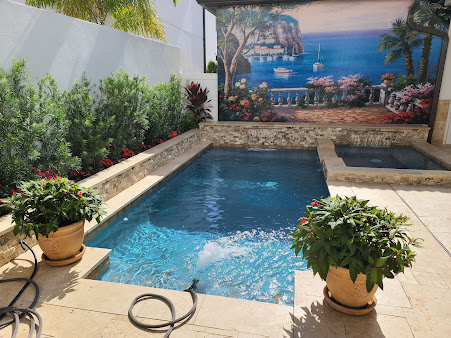 Dixie Pools And Spas, Inc pool construction site photo