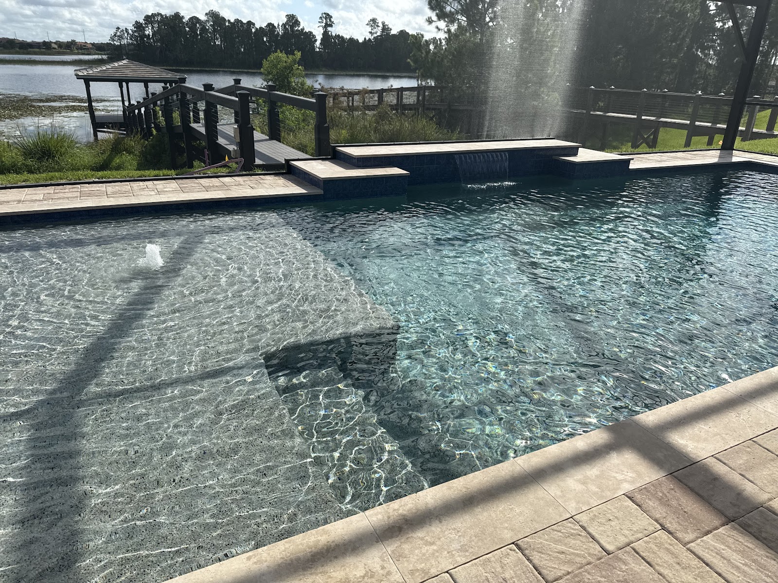 Dreamscapes Pools and Spas pool project — customer photo