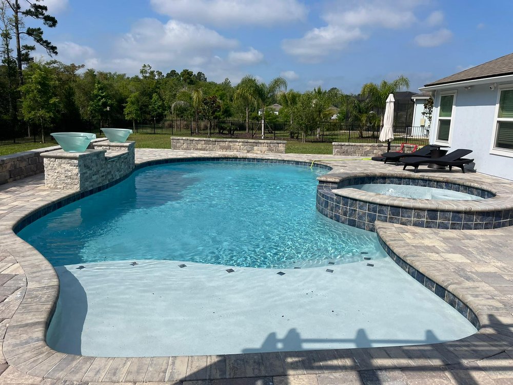 Dunota Pools pool project — customer photo