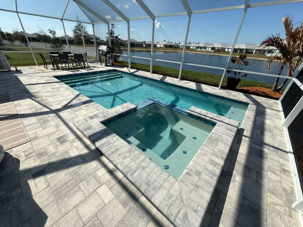 Dunota Pools outdoor pool installation