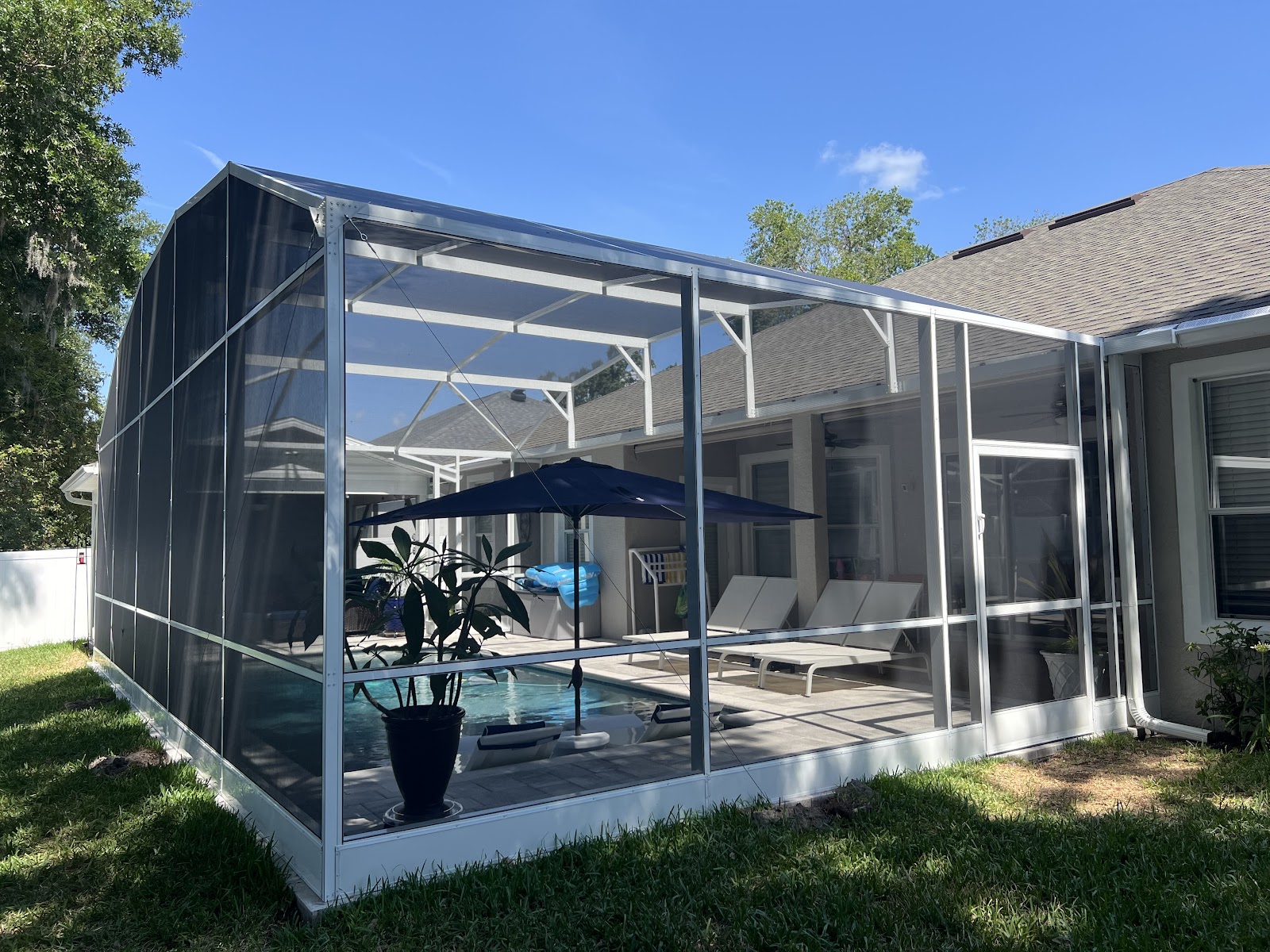 ED Aluminum Construction swimming pool installation