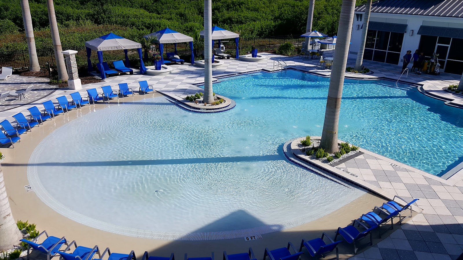 Executive Pools Inc pool renovation project