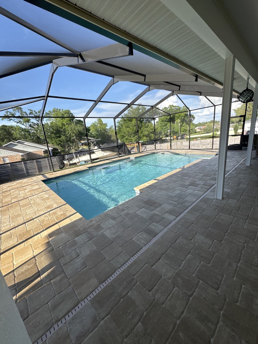 Griffin Pools swimming pool installation