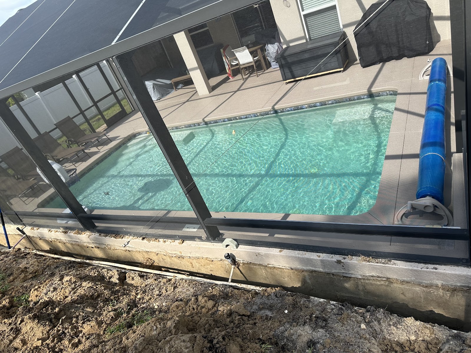 Griffin Pools completed pool and spa work