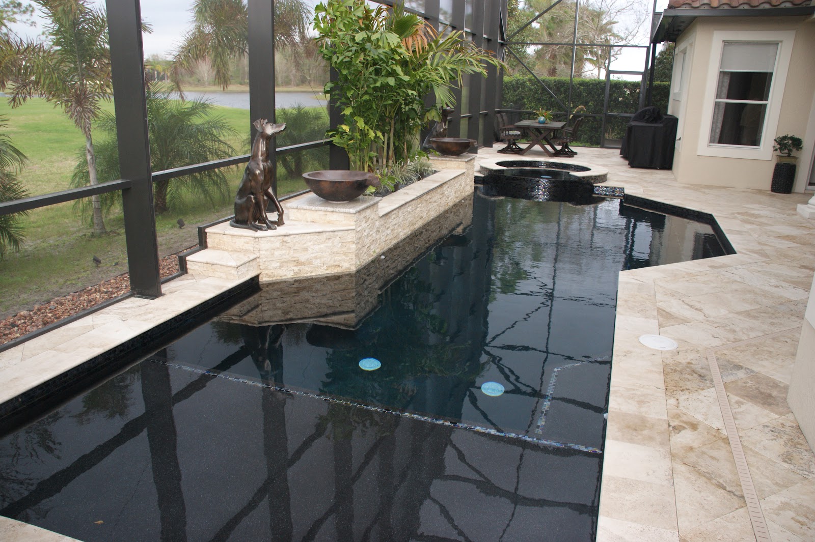 Hallmark Pool & Spa World / Pool Builder Orlando outdoor pool installation