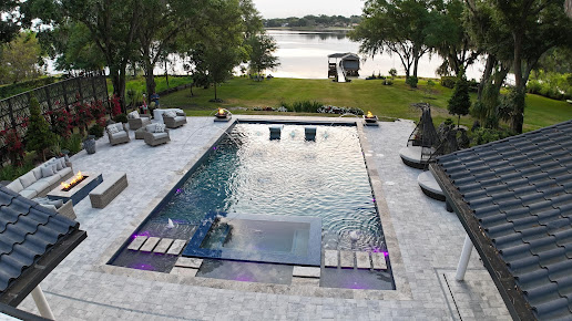 Holland Pools and Spas, LLC completed pool and spa work