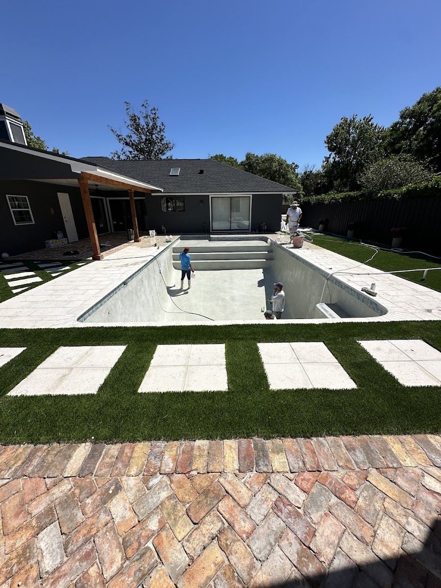 Inspire Pools LLC pool renovation project