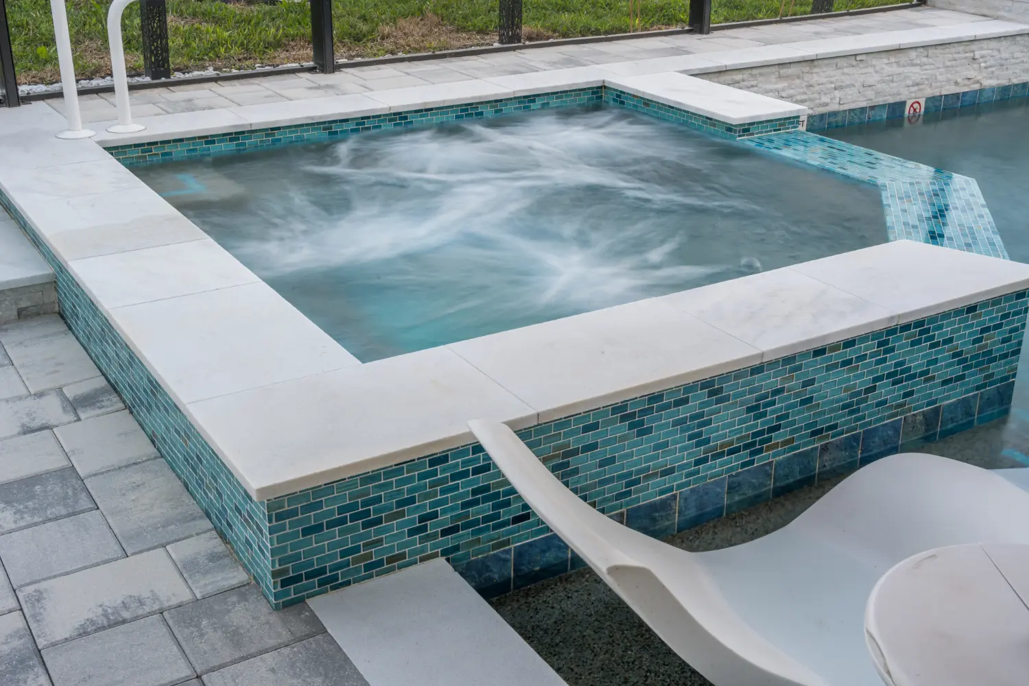Kura Design Pools outdoor pool installation