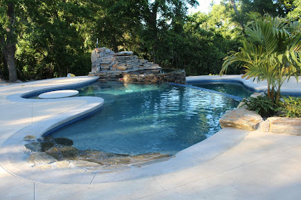 McMillan Pool Construction, Inc. completed pool and spa work