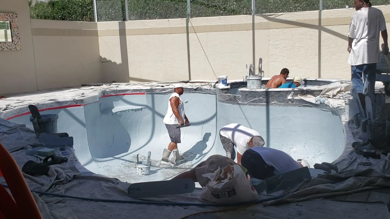 Waters Edge Pools residential pool project