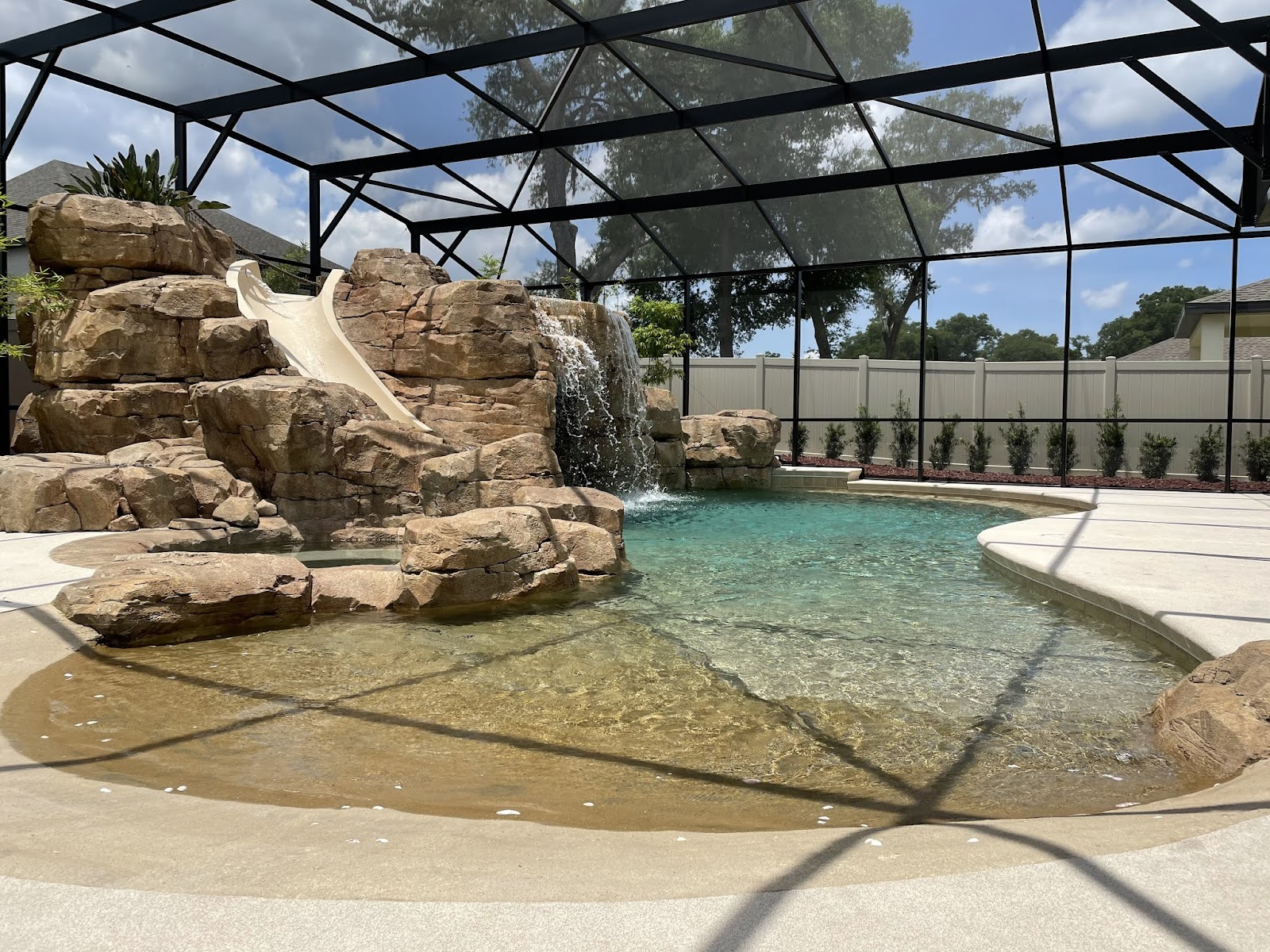 Paradise Pools By Design swimming pool installation
