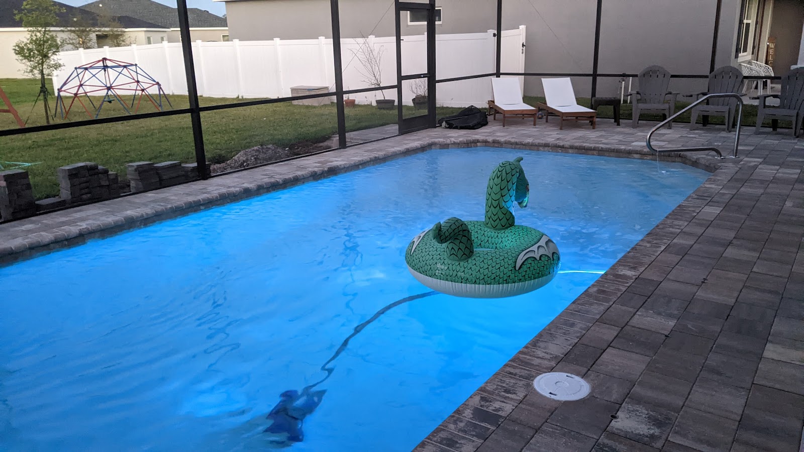Polk County Pools completed pool and spa work