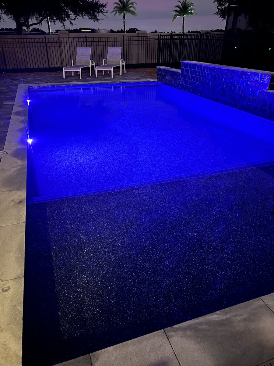 Thompson Pools & Spas custom inground pool build
