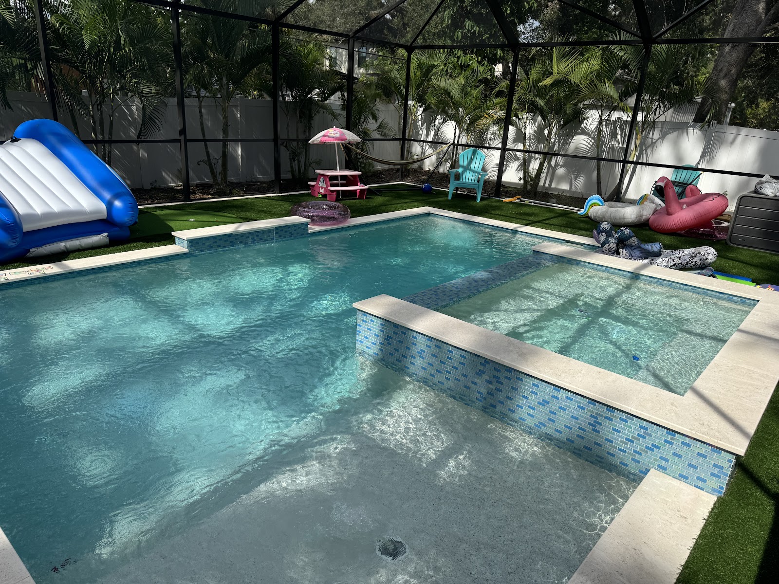 Trendsetter Pools LLC custom inground pool build