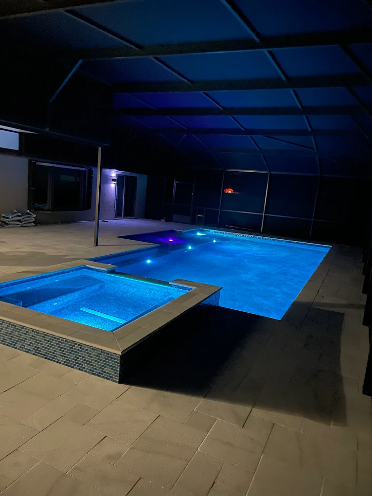 Tropicana Pools custom pool project in Florida