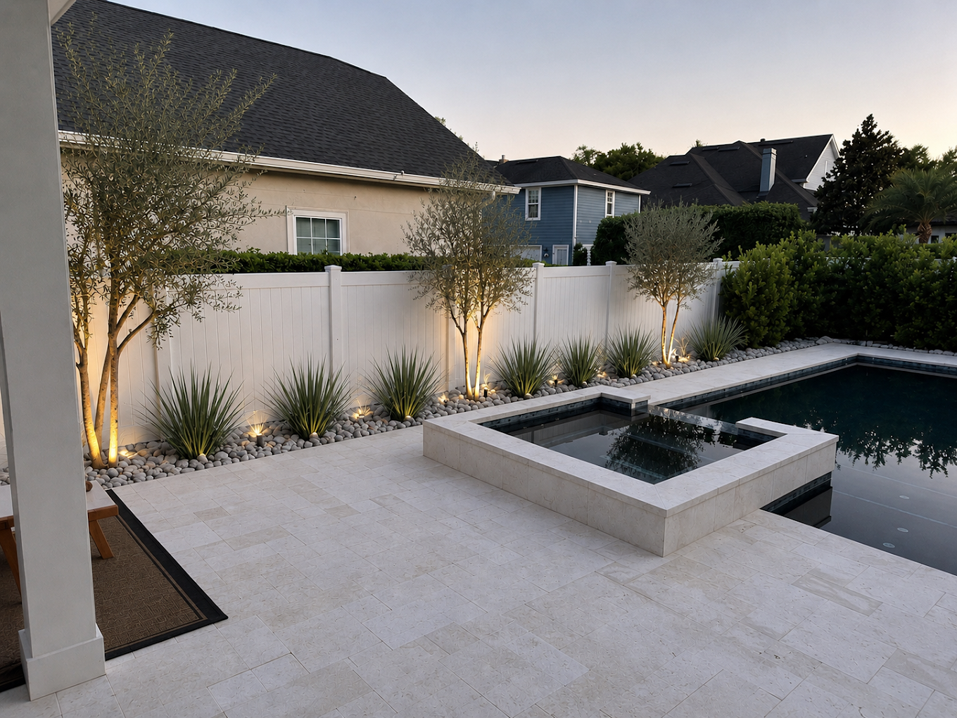 Tropicana Pools pool and spa installation