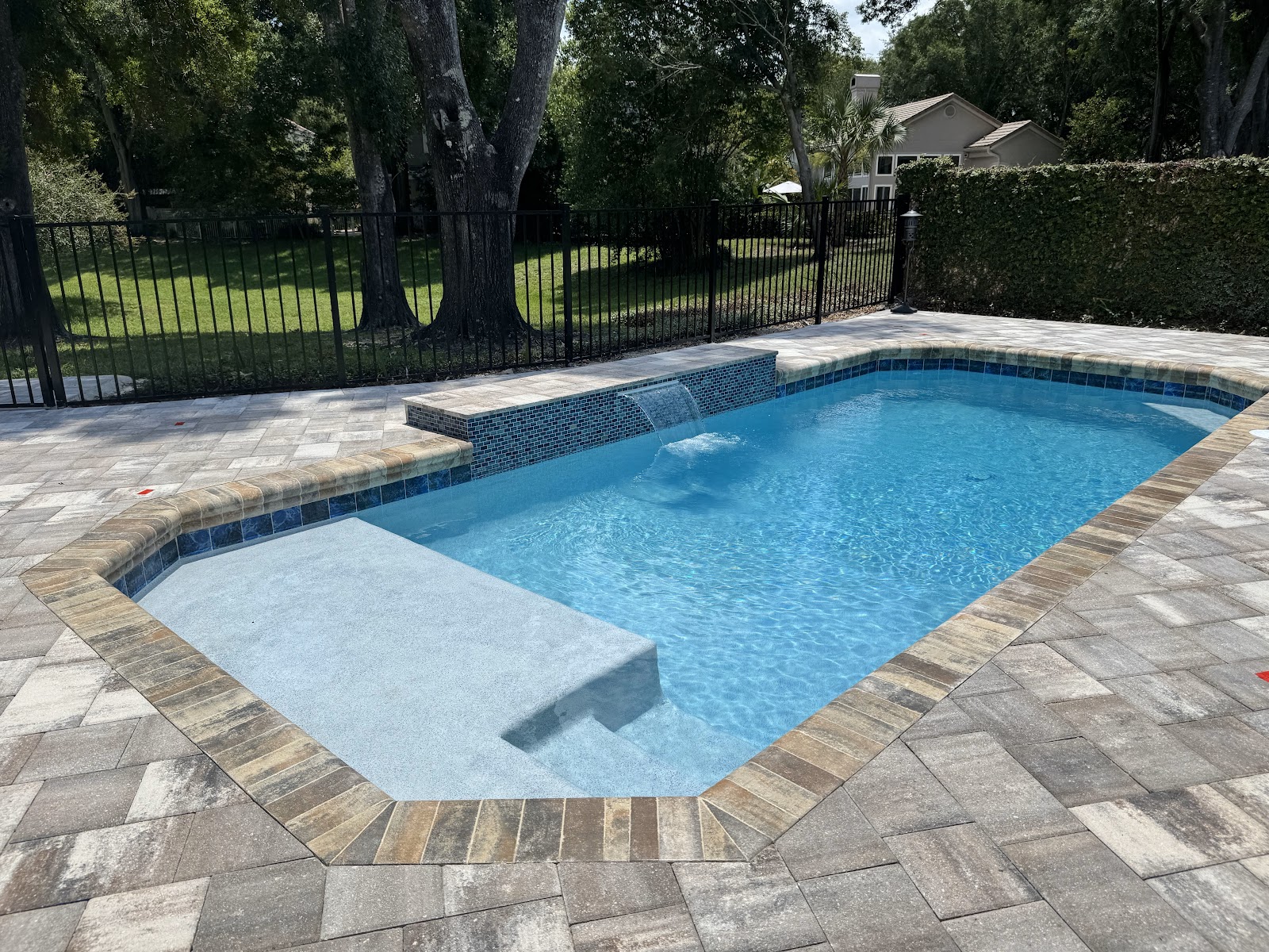 Water Creations, Inc Orlando and Central Florida Swimming Pool Builder completed pool and spa work