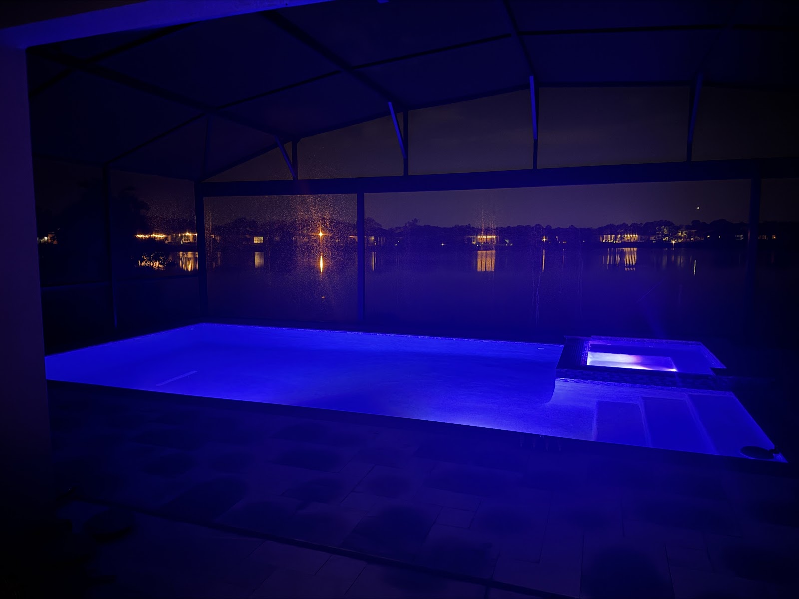 Waterline Pools and Spas custom inground pool build